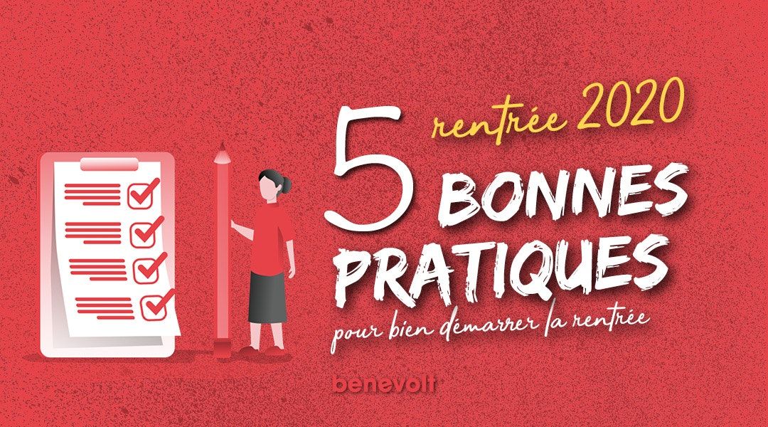 5 bonnes pratiques pour bien démarrer la rentrée associative 2020